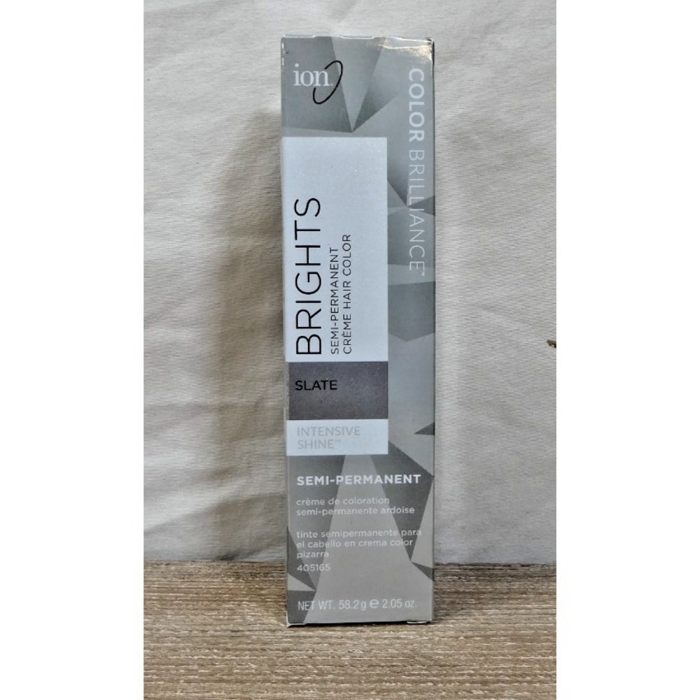 RARE | DISCONTINUED COLOR | Ion Semi-Permanent Hair Color | Slate | NEW | 2.05oz